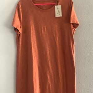 NWT comfy shirt dress.